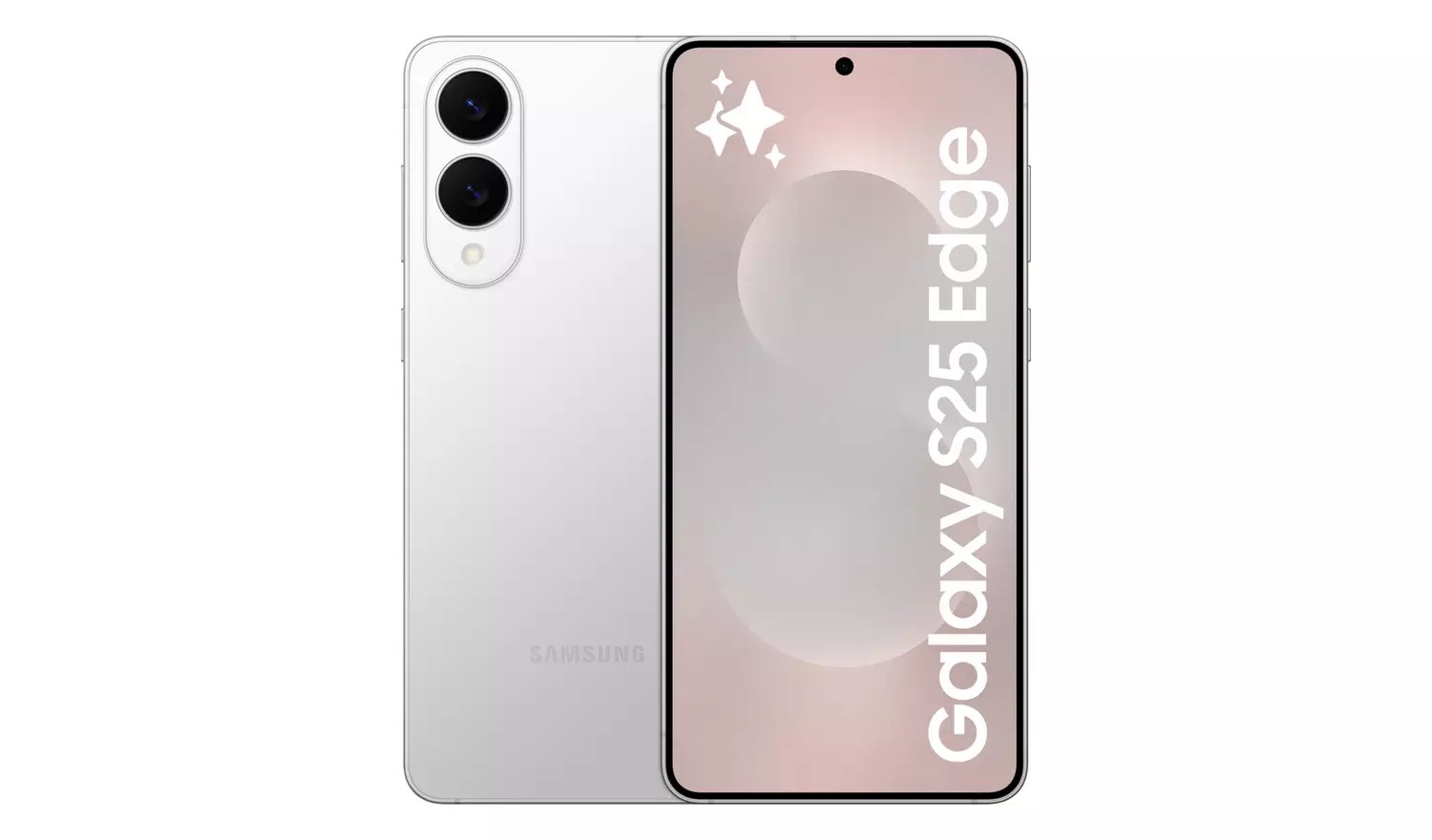 NEW Samsung Galaxy S25 Edge 5G SIM-Free Unlocked 512GB AI Smartphone - Silver